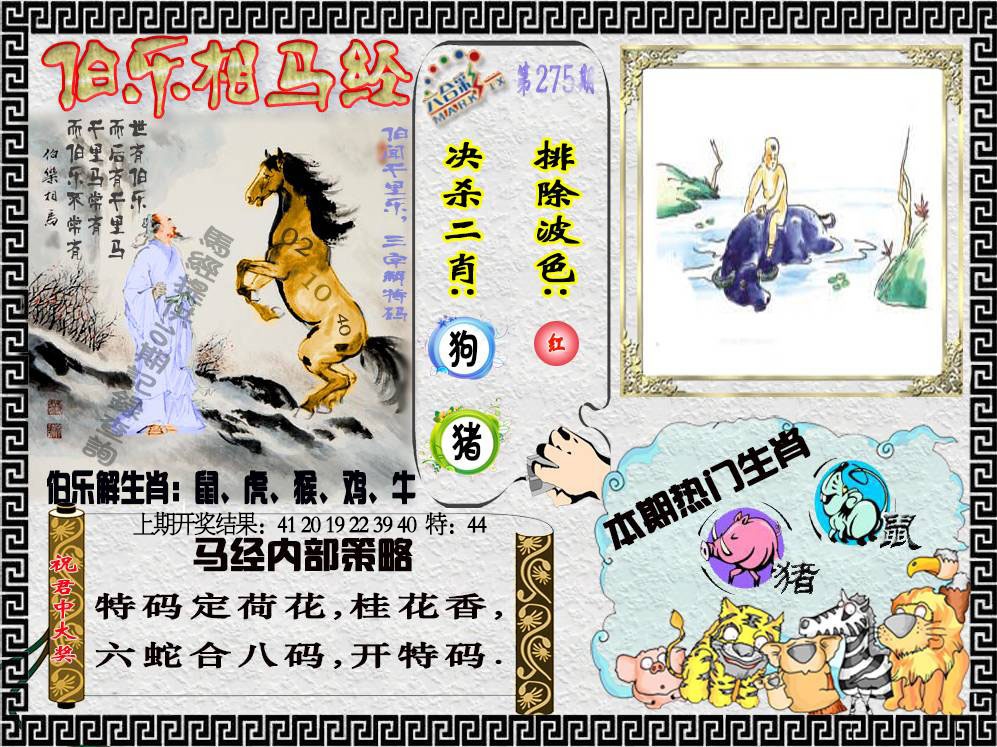 275期伯乐相马经[图]
