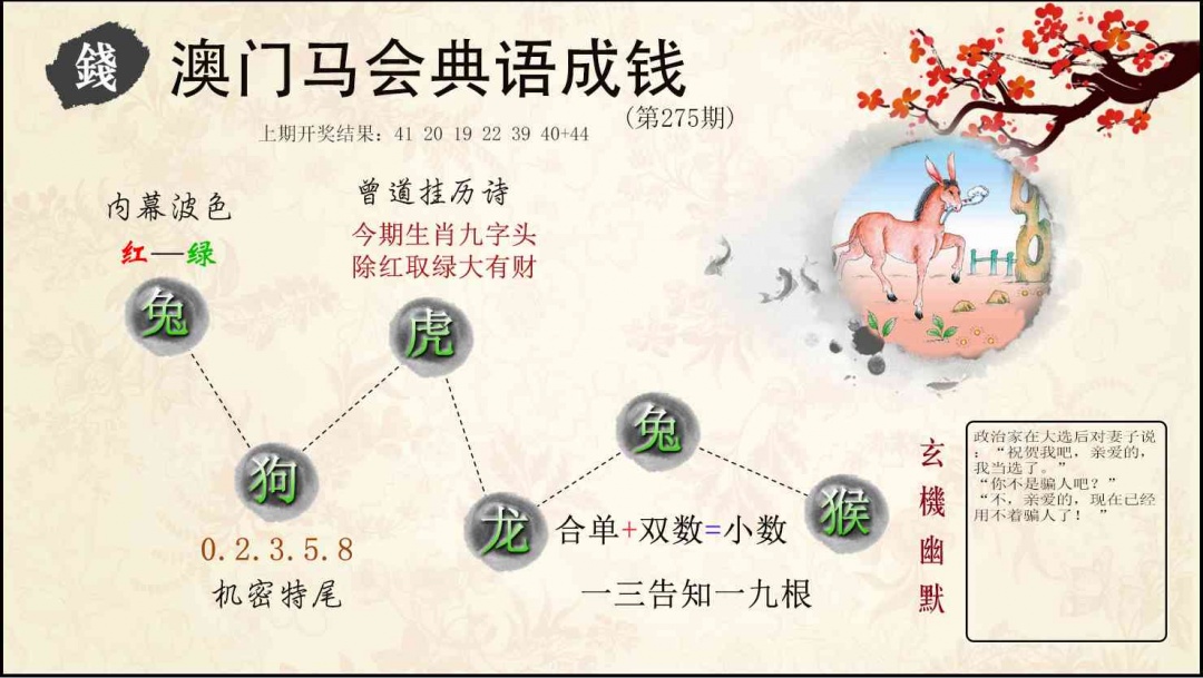 275期典语成钱[图]