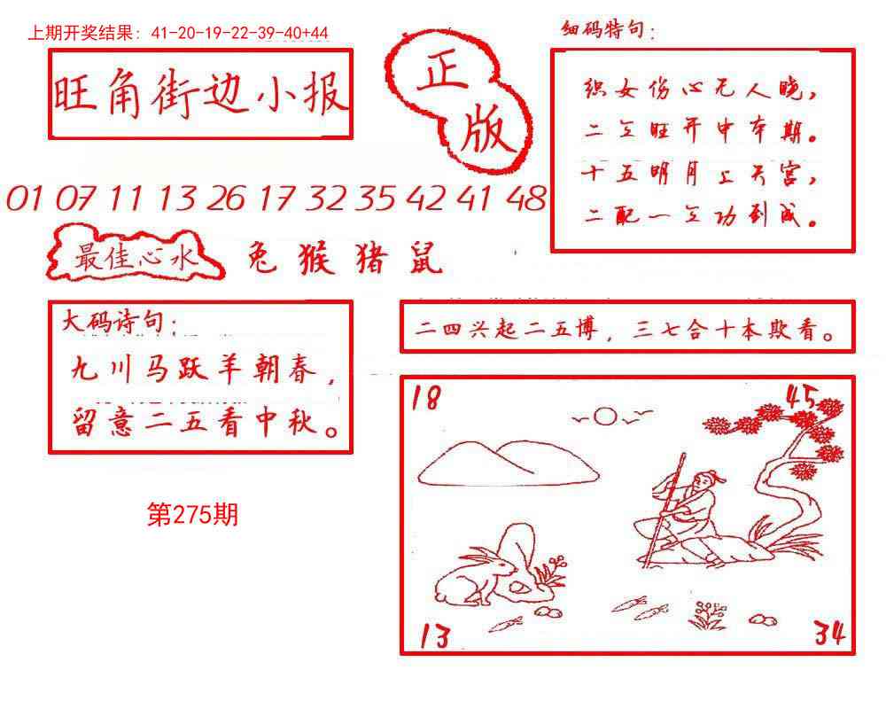 275期旺角街边小报[图]