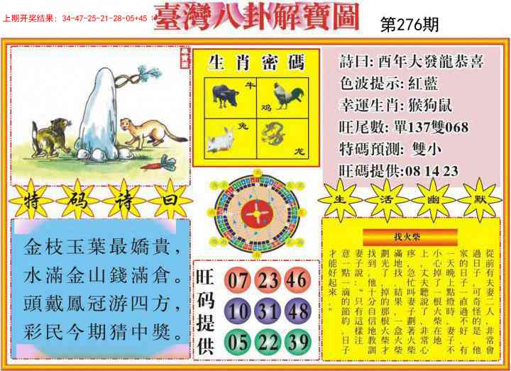 276期台湾八卦解宝图[图]