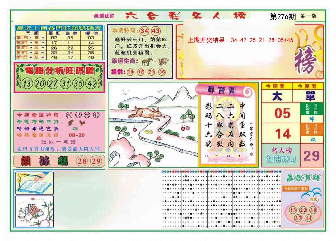 276期名人榜A[图]