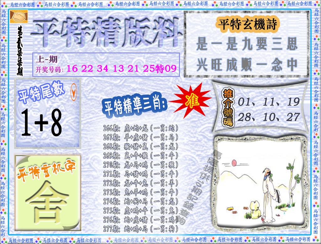 277期平特精版料[图]