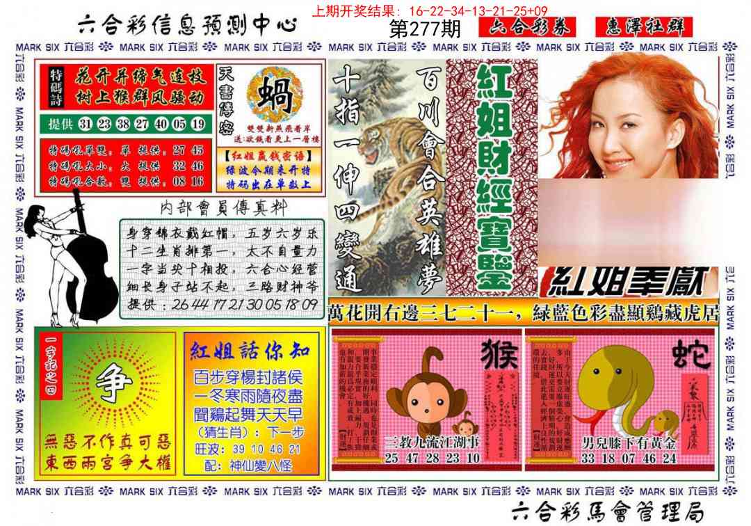 277期红姐财经宝鉴[图]