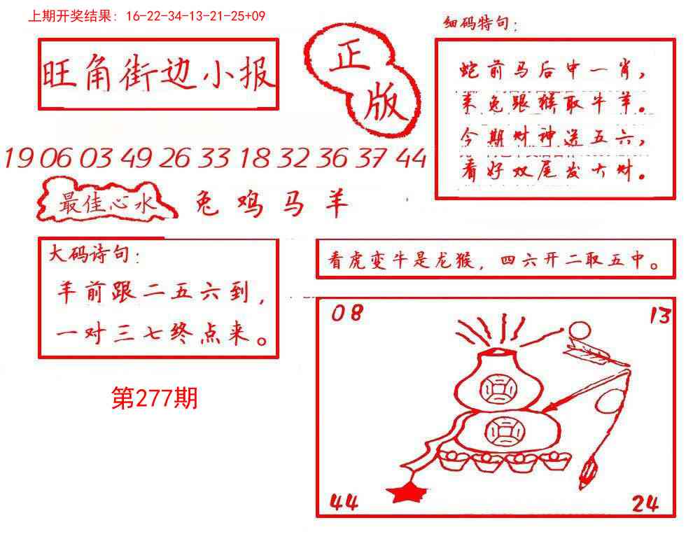277期旺角街边小报[图]