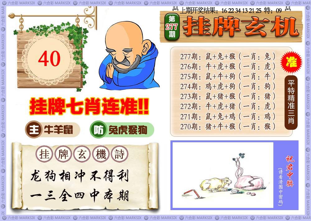 277期挂牌玄机[图]