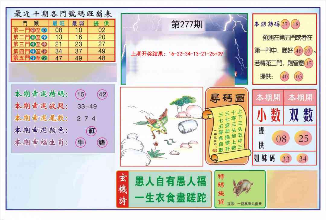 277期逢赌必羸[图]