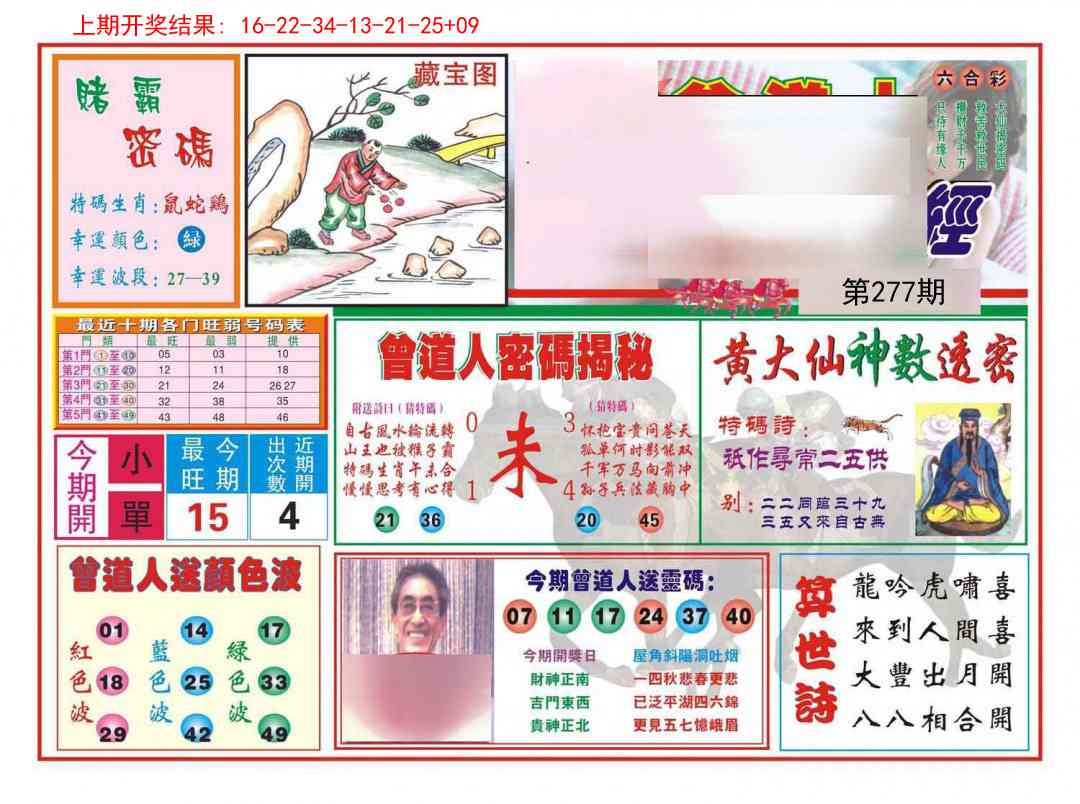 277期赢钱一经[图]