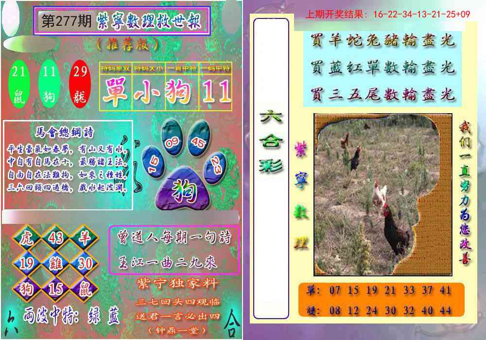 277期数理救世报[图]