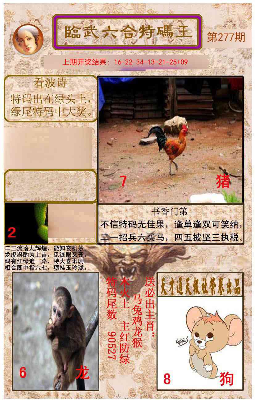 277期临武六合特码王[图]