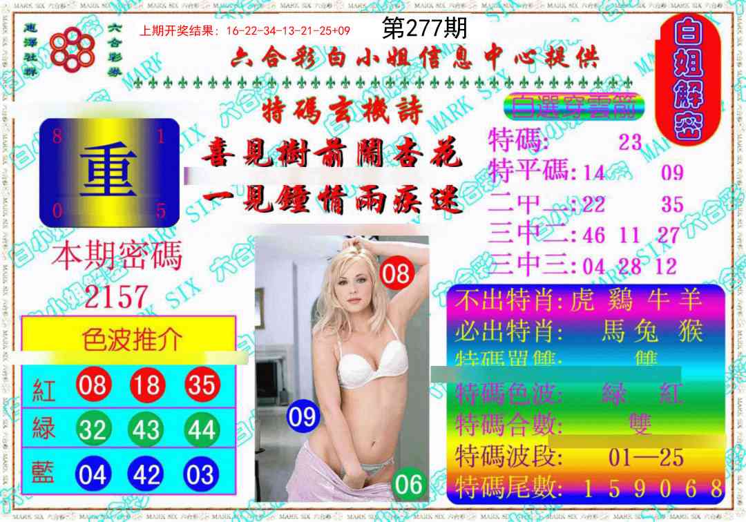 277期白姐解密《另版》[图]