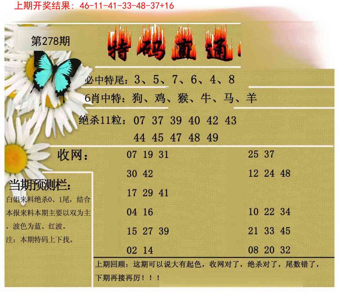 278期特码直通车[图]