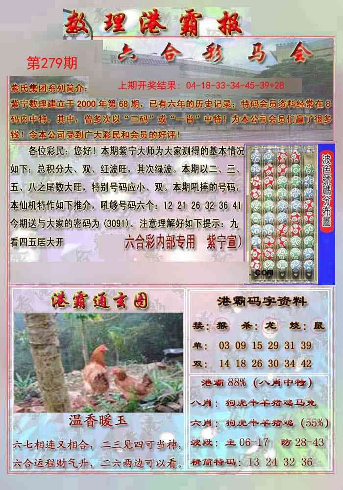 279期港霸报[图]