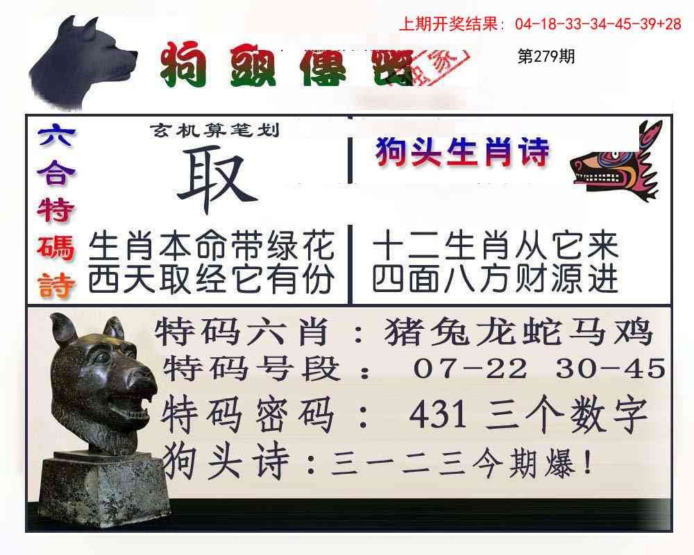279期狗头传密[图]
