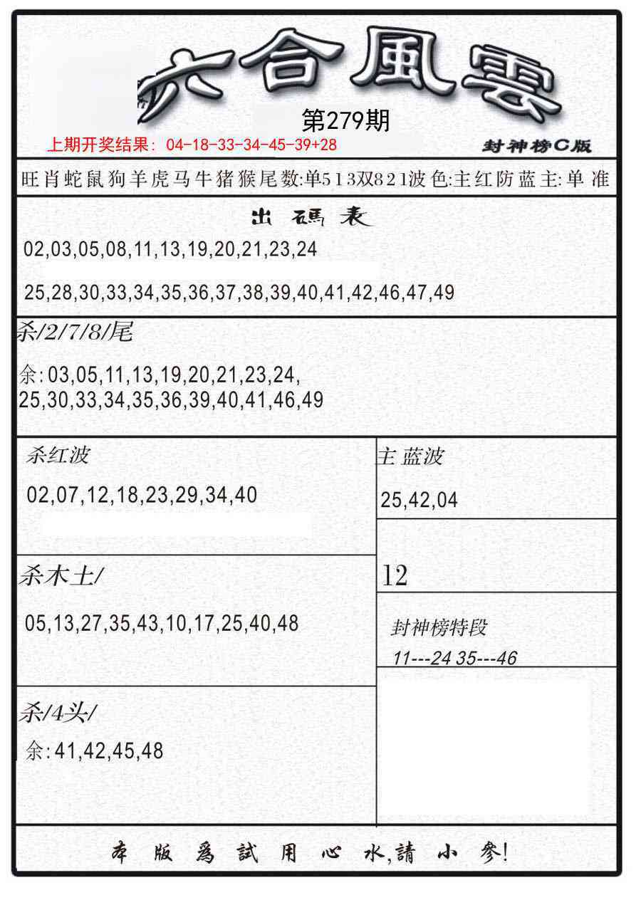 279期六合风云B[图]
