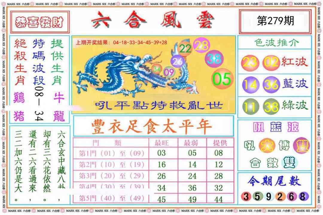 279期六合风云《另版》[图]