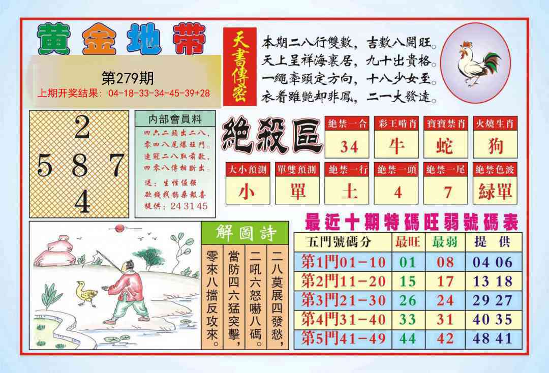 279期黄金地带[图]