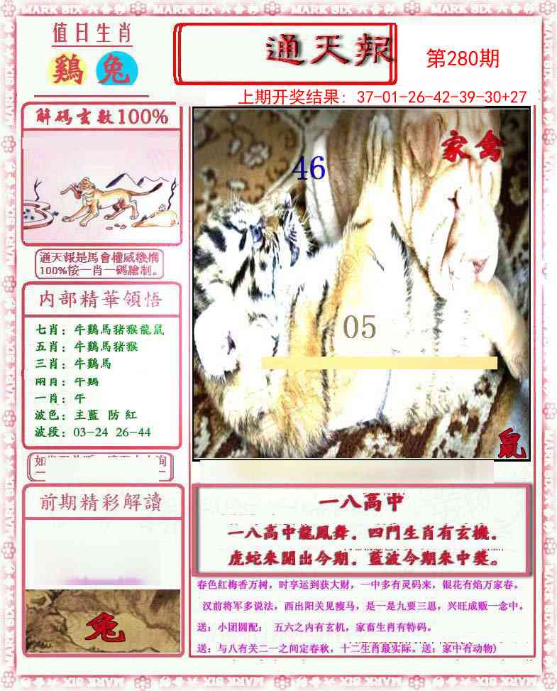 280期小喜通天报[图]