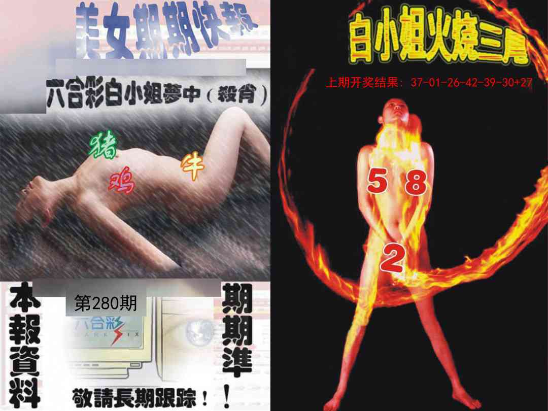 280期环球美女特码报[图]