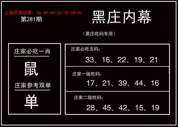 281期黑庄内幕[图]