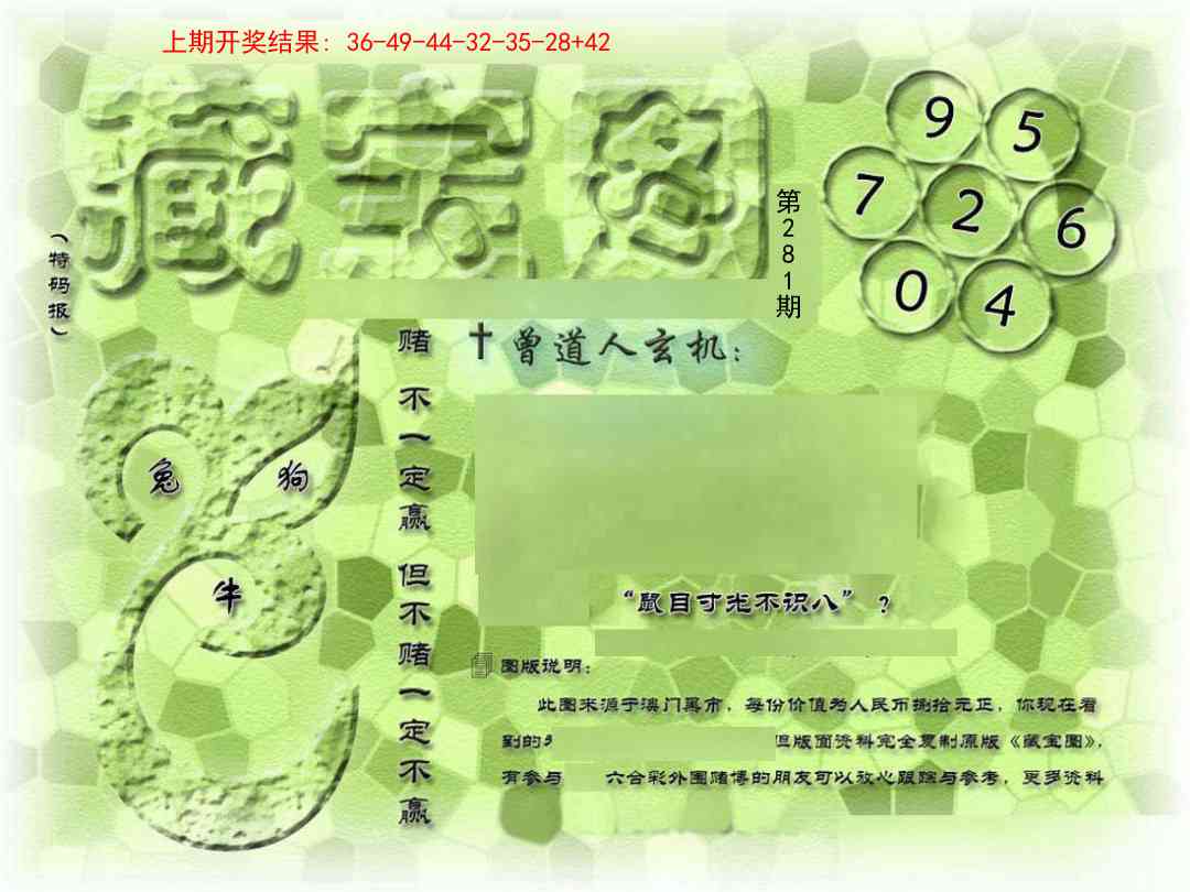 281期假新藏宝图[图]