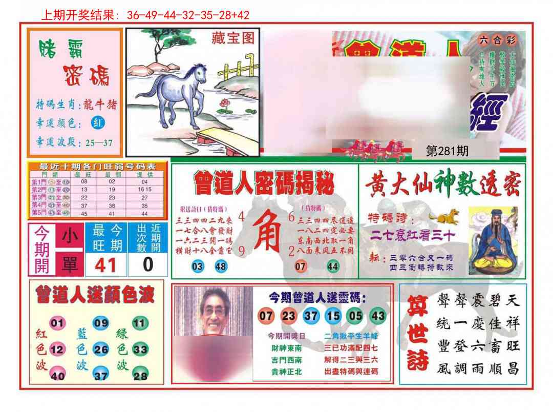 281期赢钱一经[图]