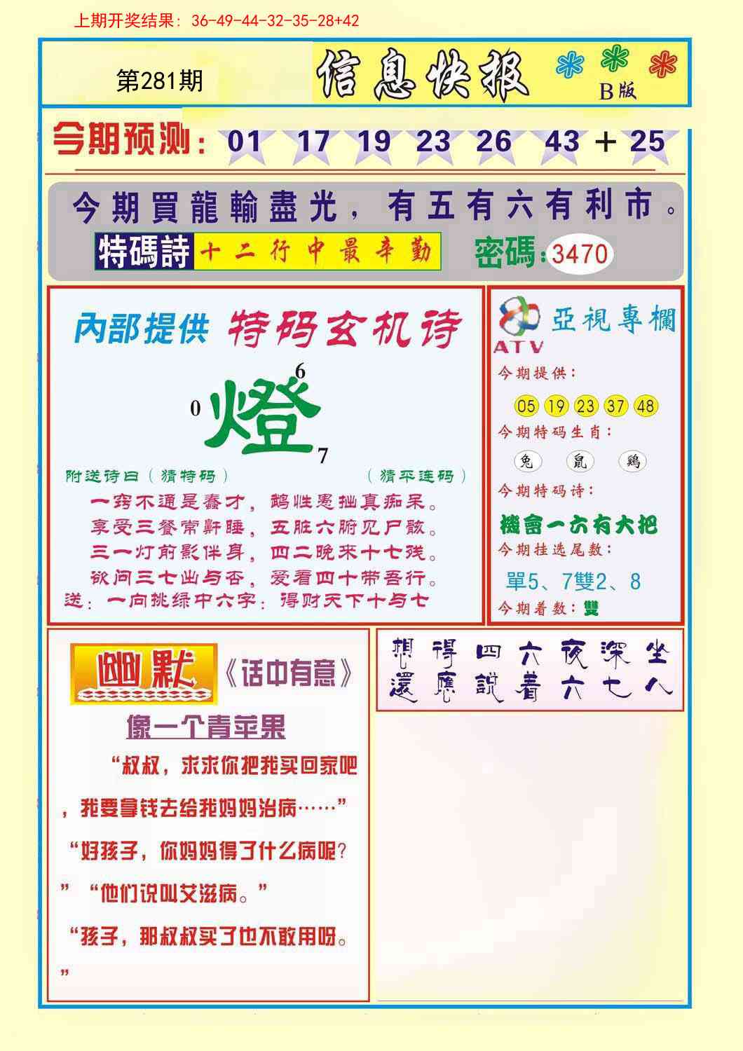 281期信息快报B[图]