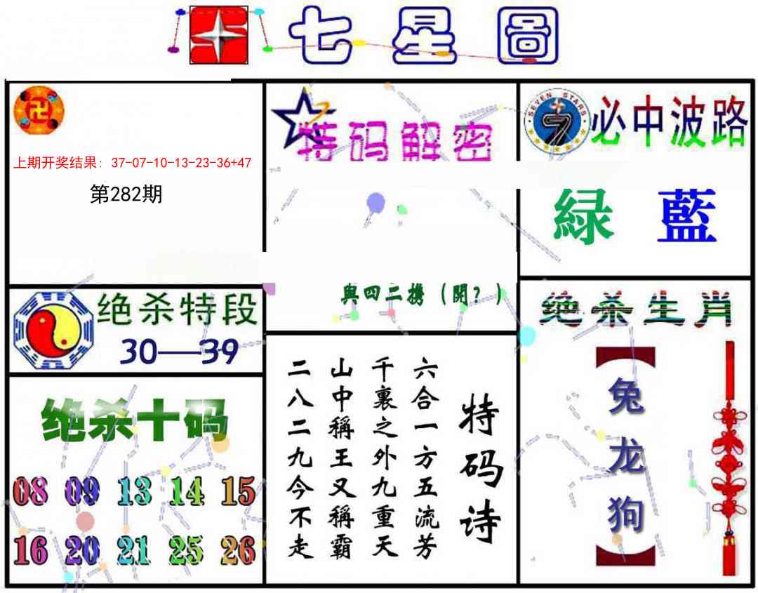 282期七星图A[图]