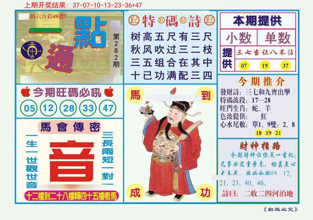 282期一点通[图]