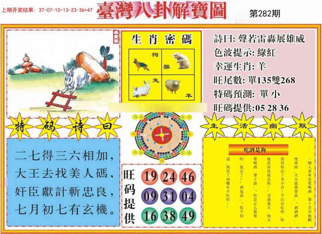 282期台湾八卦解宝图[图]