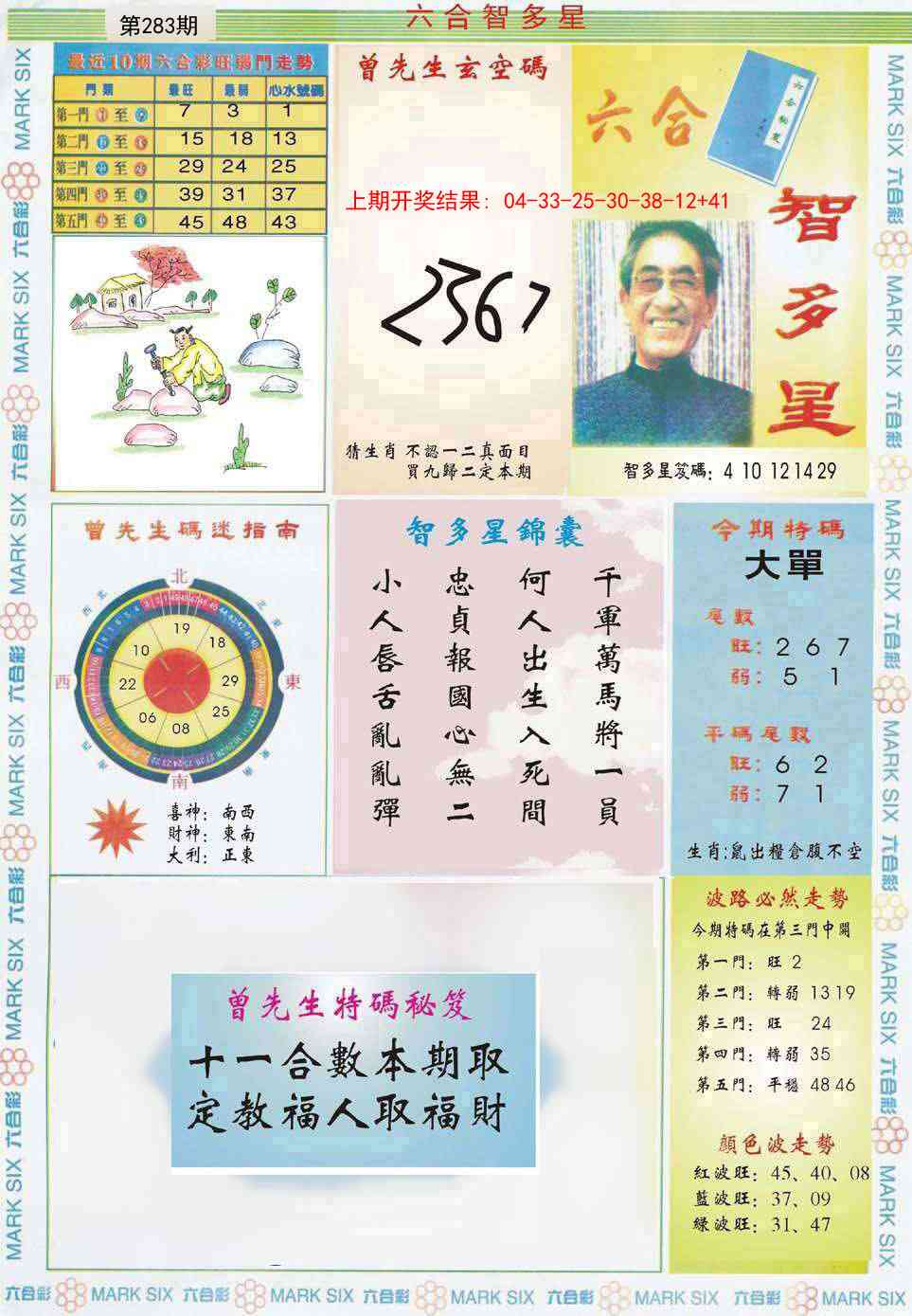 283期六合智多星[图]