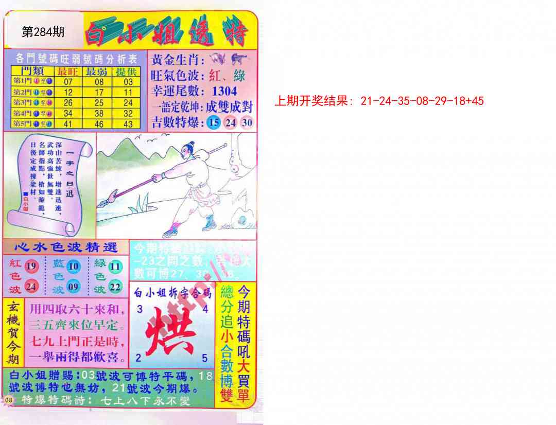 284期白小姐透特[图]