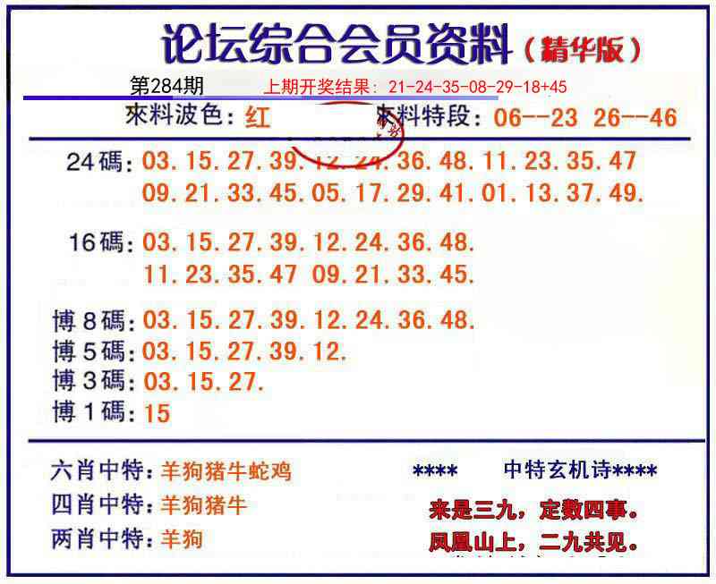 284期综合会员资料[图]
