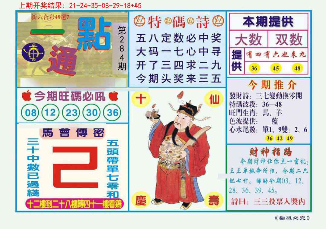 284期一点通[图]