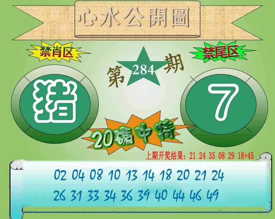 284期心水公开图[图]