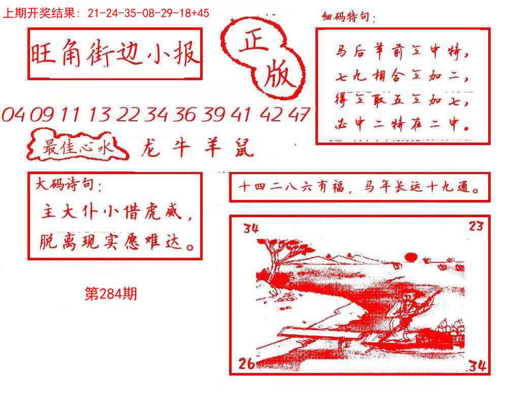 284期旺角街边小报[图]