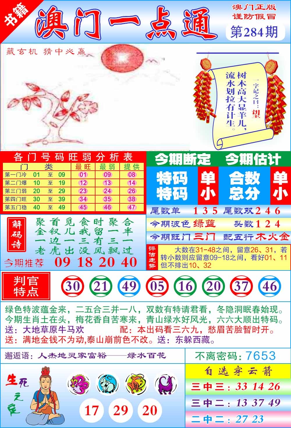 284期澳门一点通[图]