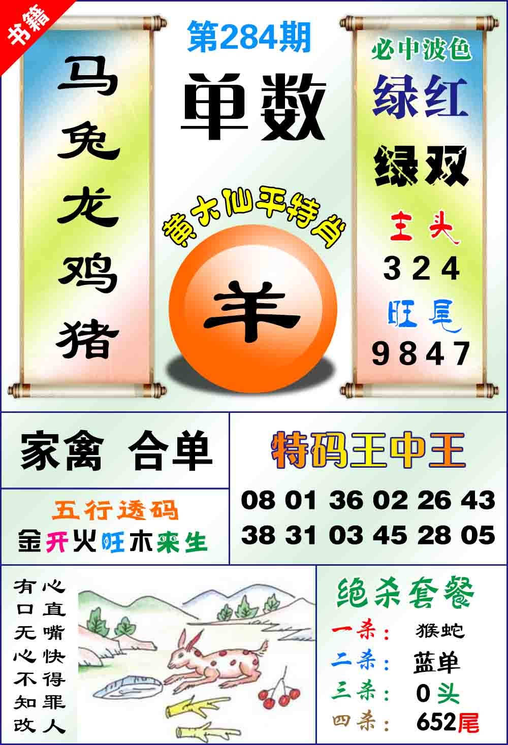 284期澳门平特王中正[图]