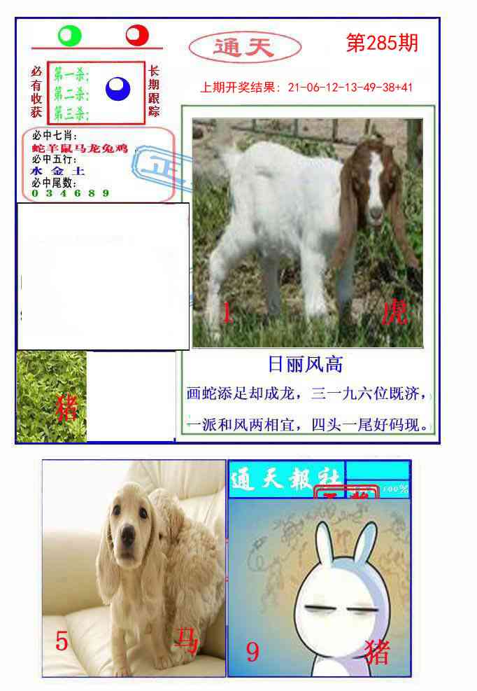 285期通天杀波图2[图]