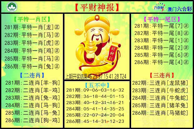 286期平财神[图]