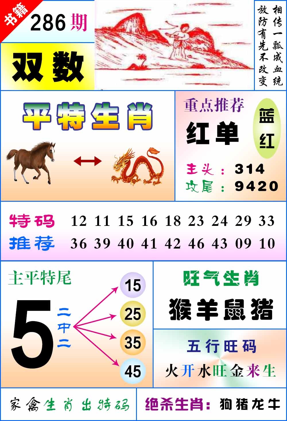 286期澳门风水平特[图]