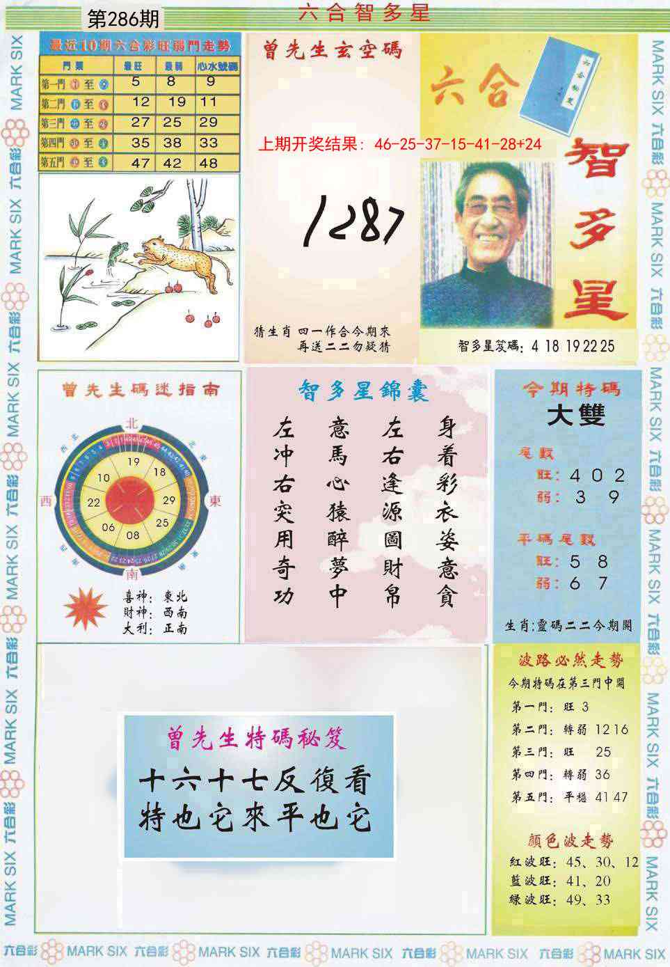 286期六合智多星[图]