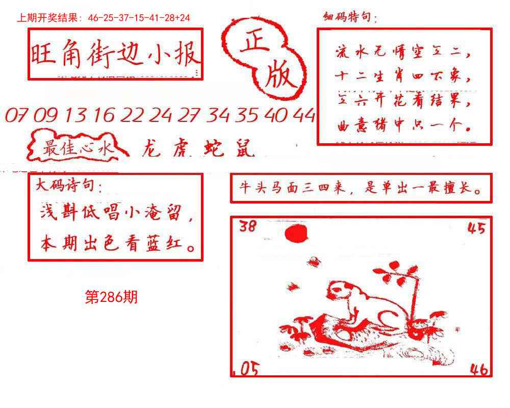 286期旺角街边小报[图]