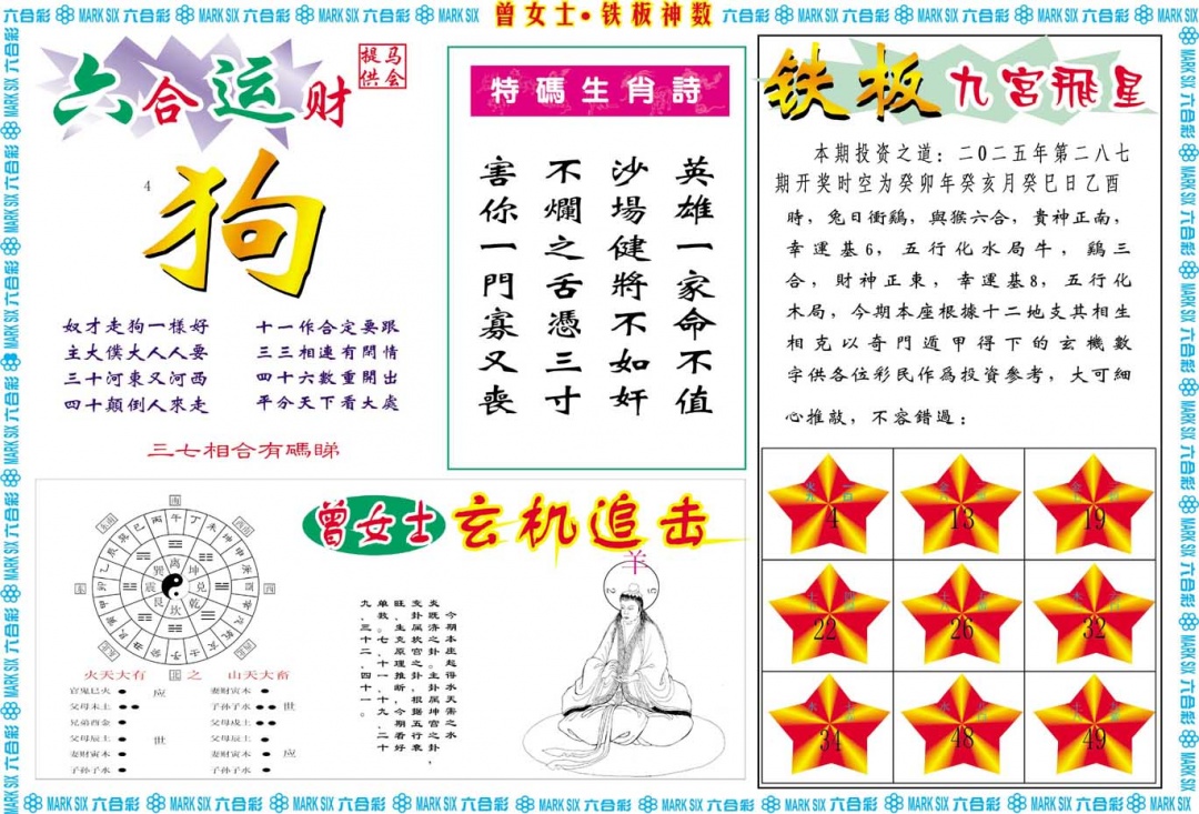 287期曾女士铁板神数B[图]