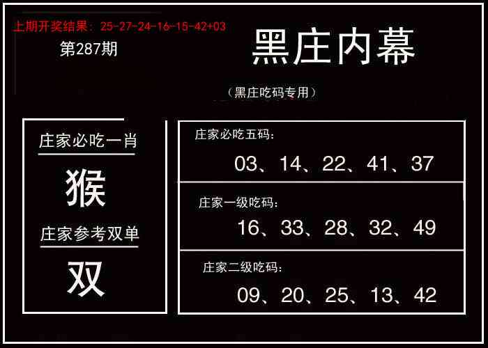 287期黑庄内幕[图]