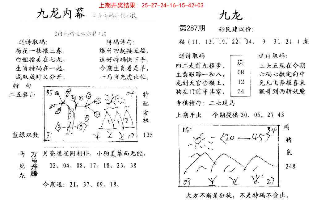 287期九龙内幕[图]