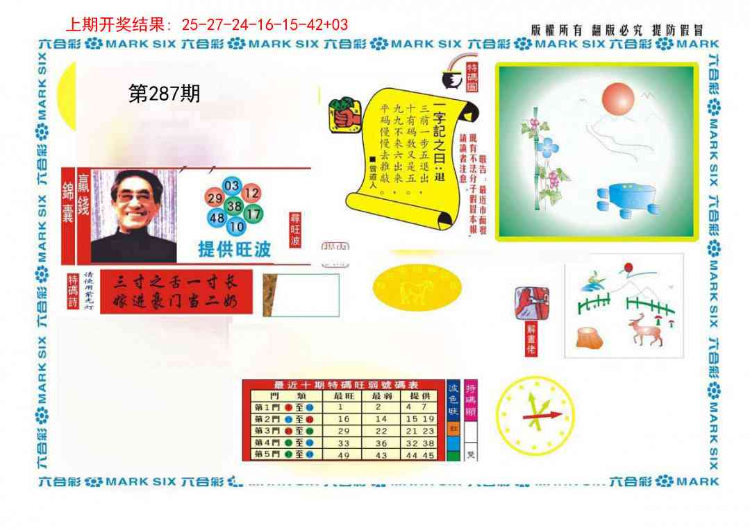 287期新特码王[图]