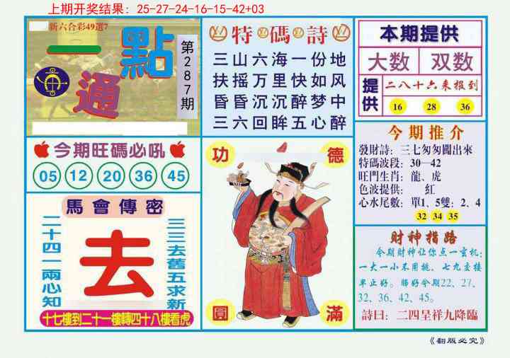 287期一点通[图]