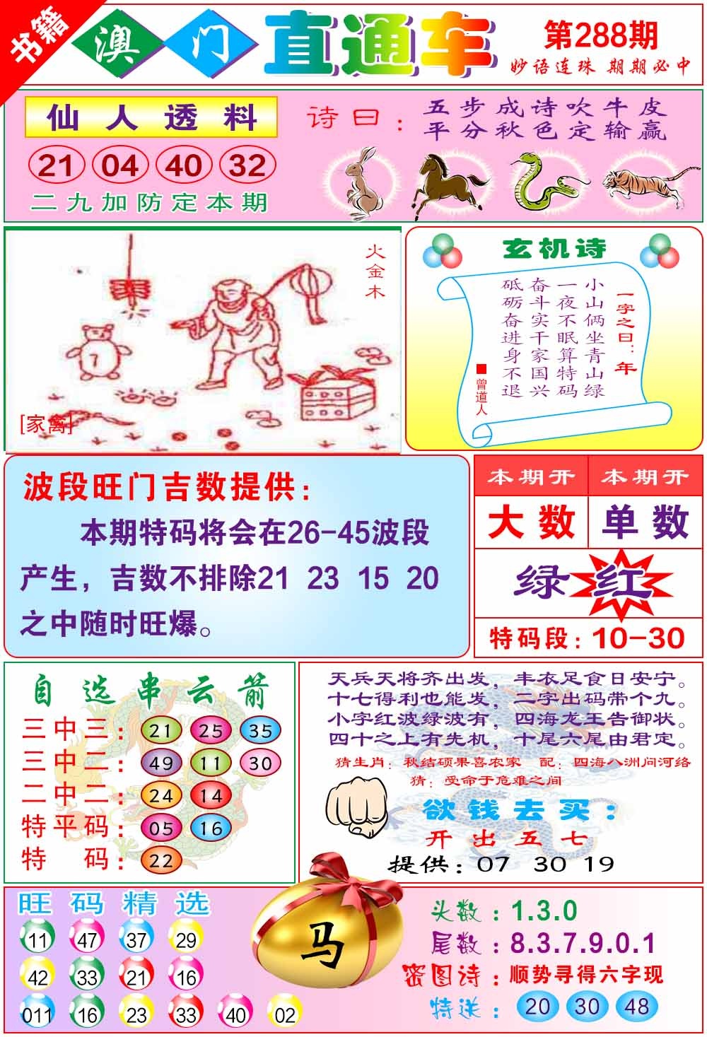 288期白姐直通车[图]