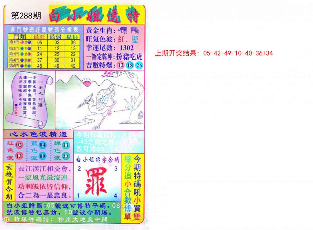 288期白小姐透特[图]