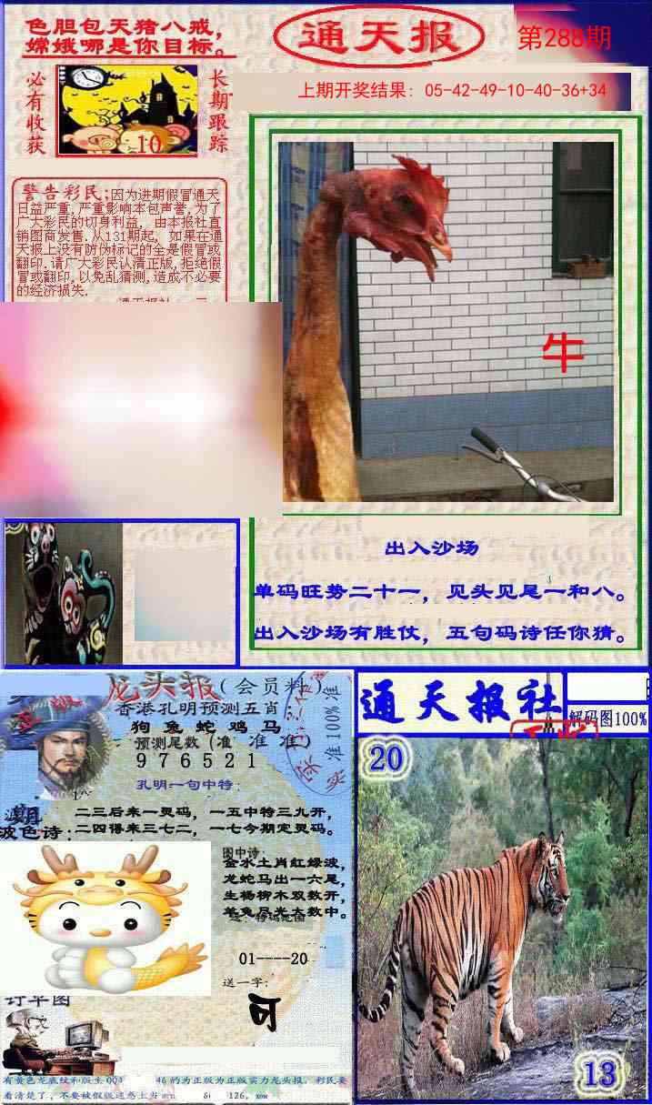 288期实力通天报[图]